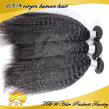 2015 Hot !!! Wholesale Cheap 100% Unprocessed Virgin Mongolian Human Kinky Straight Yaki Hair Weave